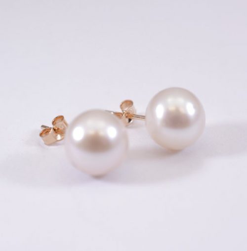 Pearl earrings 8.0 mm Freshwater